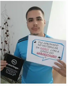 Aluno GabaritaGeo — Aprovado FUVEST